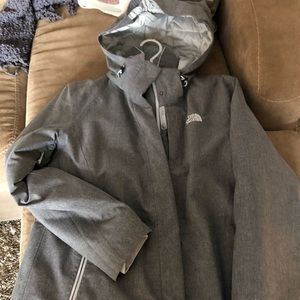 The North Face woman’s winter coat